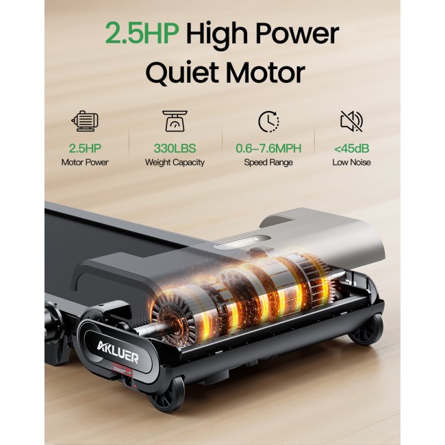 Бягаща фитнес пътека Akluer H1-B Folding Treadmill with Auto-incline