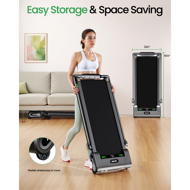 Бягаща фитнес пътека Akluer H1-B Folding Treadmill with Auto-incline