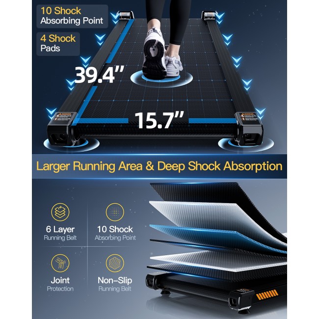 Akluer H1 Walking pad with Auto-incline