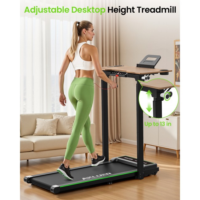 Бягаща фитнес пътека Akluer P3-D Folding Treadmill with Auto-liftingTable Moun