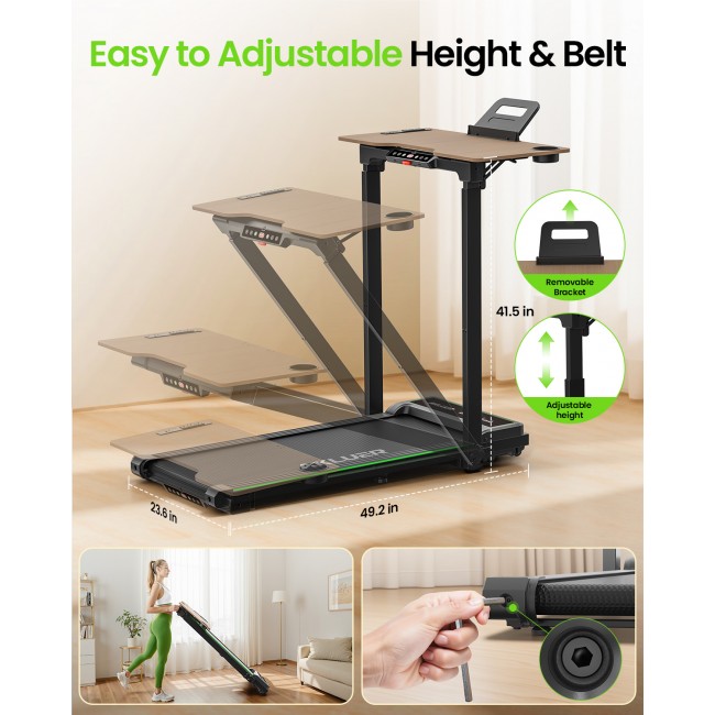 Бягаща фитнес пътека Akluer P3-D Folding Treadmill with Auto-liftingTable Moun