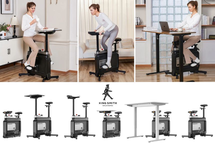 Kingsmith W1B Desk Bike – новото поколение тренировка у дома и в офиса!
