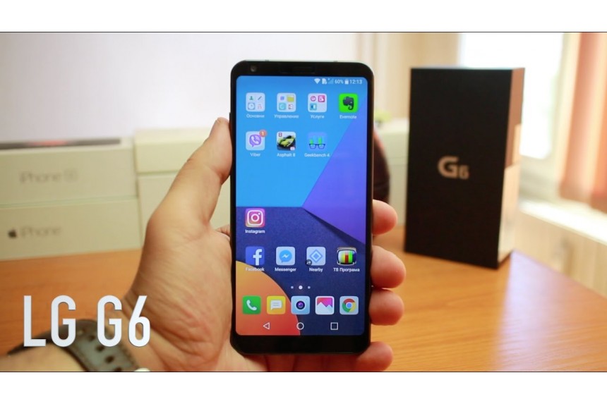 LG G6 видео ревю