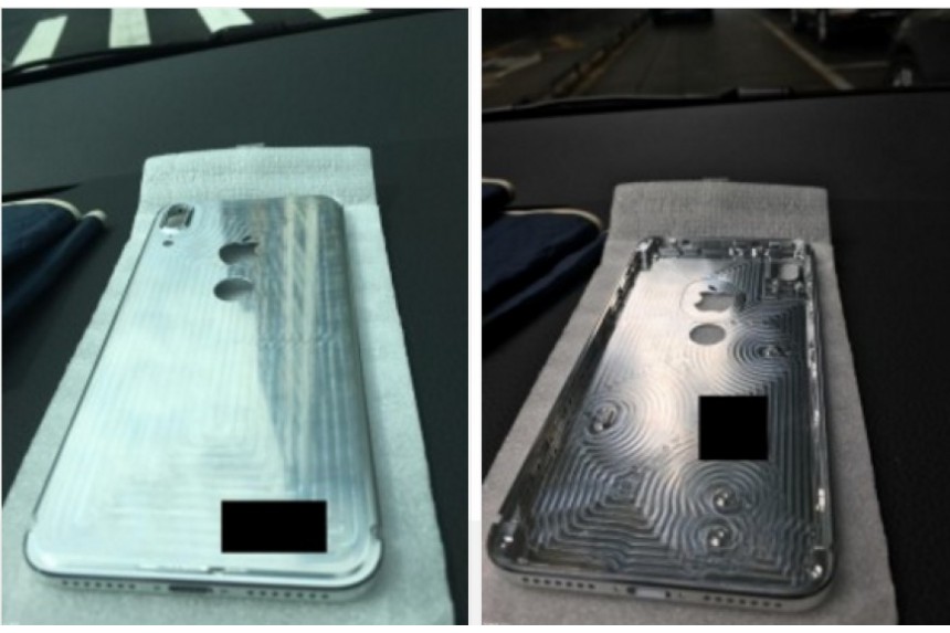 iPhone 8 все пак, със скенер на гърба
