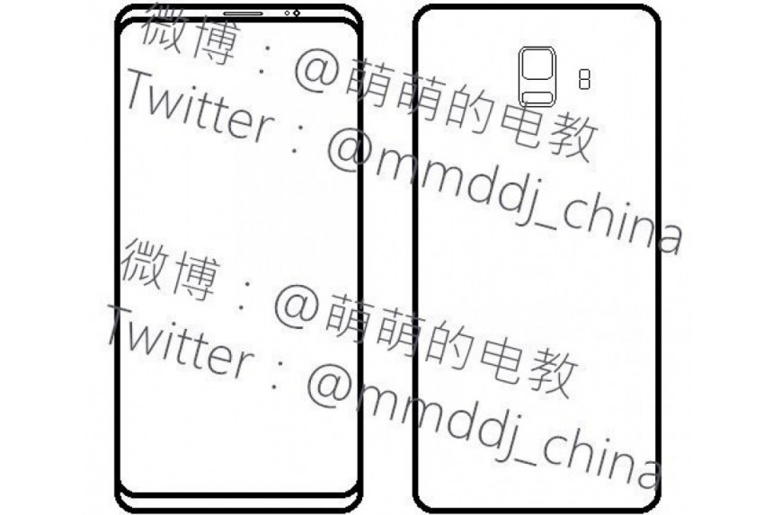 Безрамков дисплей за Galaxy A5 и A7 (2018) се потвърждава от скици