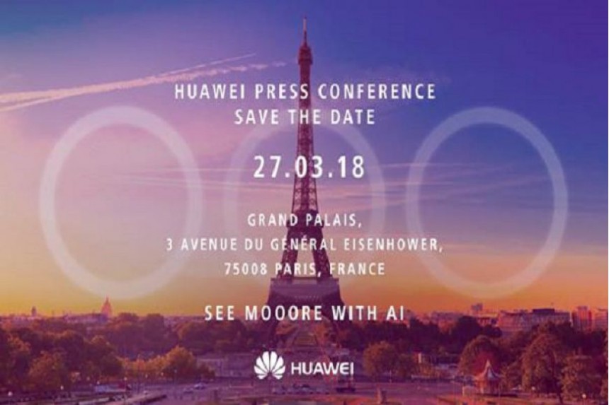 Huawei P20- на 27- март в Париж