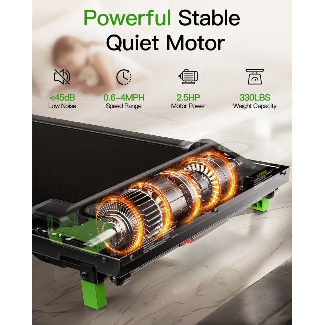 Бягаща пътека Akluer Under Desk Treadmill 480L-A