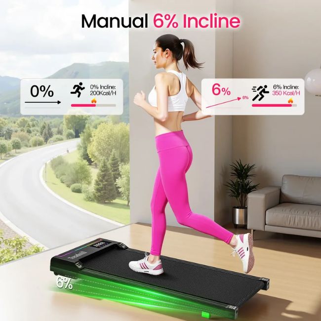 Бягаща фитнес пътека Akluer P03B Under Desk Walking pad Treadmill