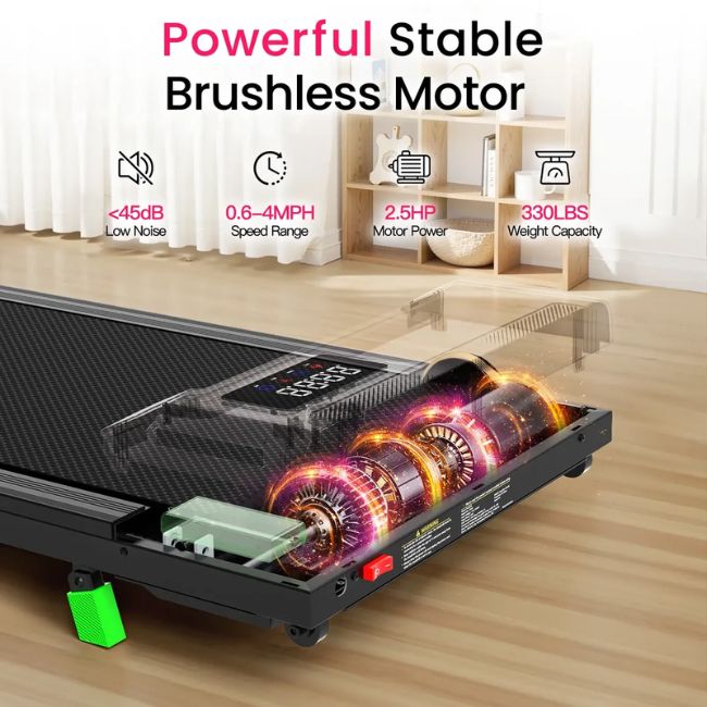 Бягаща фитнес пътека Akluer P03B Under Desk Walking pad Treadmill