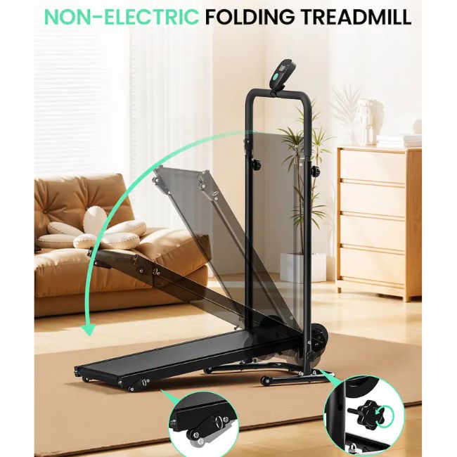 Бягаща фитнес пътека Akluer RJ-401 Non-Electric Treadmill