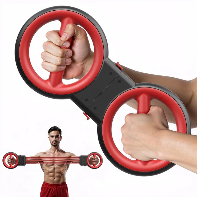 Тренажор за ръце Akluer 3-in-1 Adjustable Arm Trainer & Chest Expander
