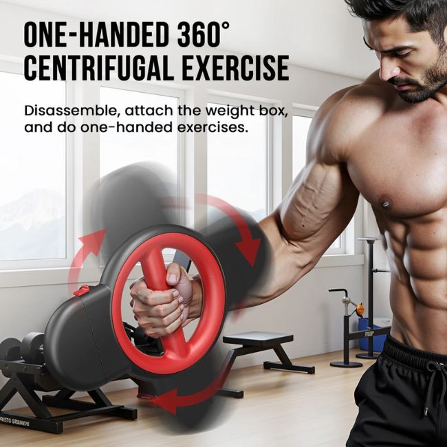 Тренажор за ръце Akluer 3-in-1 Adjustable Arm Trainer & Chest Expander