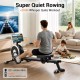 Сгъваем магнитен гребен тренажор Akluer RM-001 Foldable Magnetic Rowing Machine