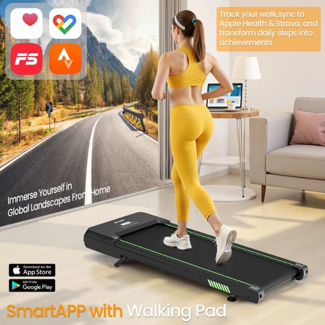 Бягаща фитнес пътека Akluer TW140L 12% Auto Incline Under Desk Treadmill