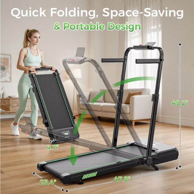 Бягаща фитнес пътека Akluer TW140X Bluetooth Treadmill With 12% Auto Incline