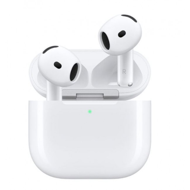 Безжични слушалки Apple AirPods 5 MKFT4 с калъф за безжично зареждане - БЯЛ -- WHITE