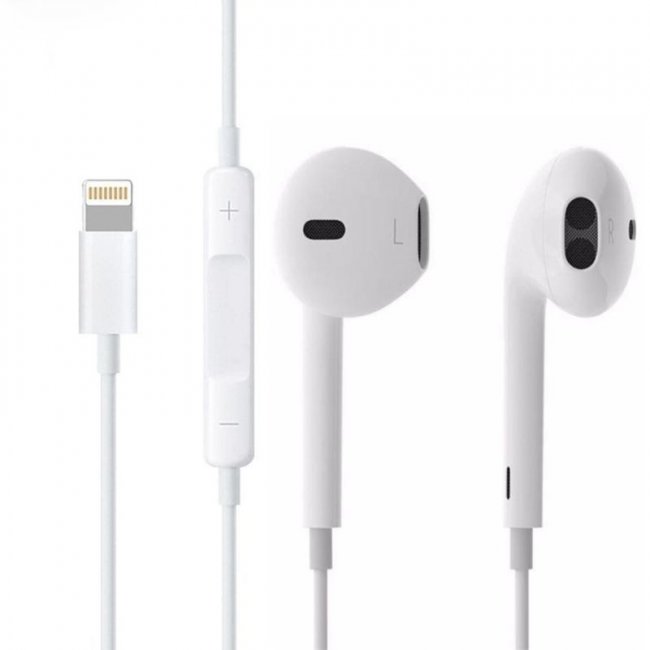Оригинални слушалки Apple EarPods with Lightning Connector MFHP4