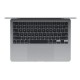 Лаптоп Apple Macbook Air 13.6" M3 2024 MC8G4HN/A, 16GB Memory, 256GB Storage - СИВ -- SPACE GREY