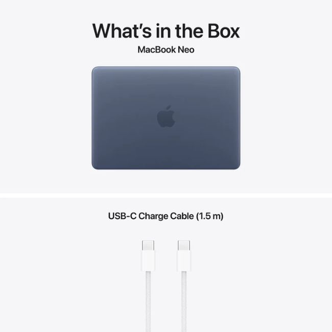 Ултрабук Apple MacBook Neo 13“ A18 MHFG4ZE/A 512GB 8GB RAM - СИН -- INDIGO