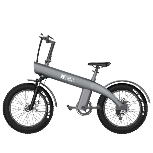 Електрически велосипед Bros Sport Q3 Plus Electric Bike 20" - СИВ -- GREY
