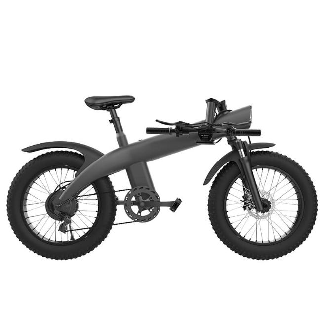 Електрически велосипед Bros Sport Q3 Electric Bike 20" - СИВ -- GREY