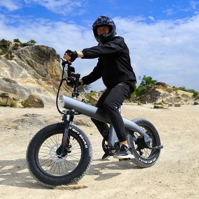 Електрически велосипед Bros Sport Q3 Electric Bike 20" - СИВ -- GREY