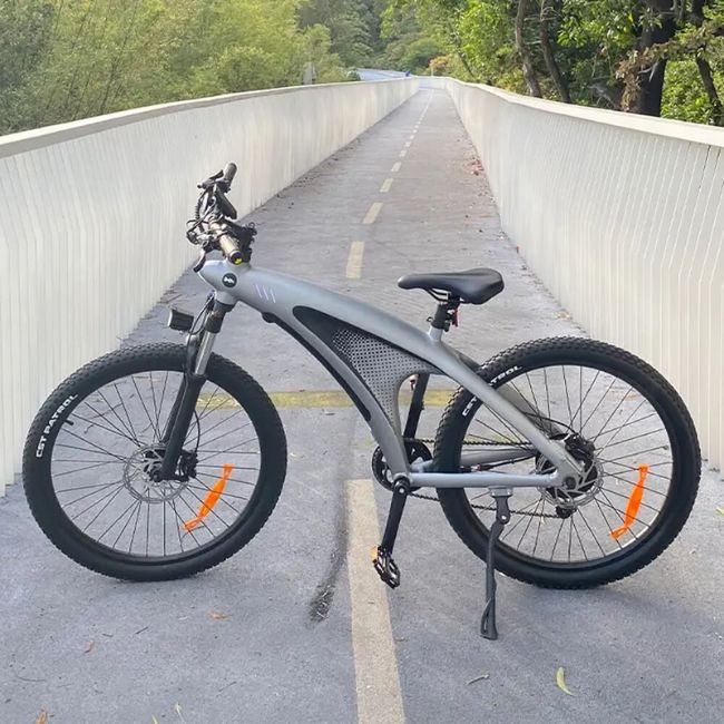 Електрически велосипед Bros Sport Q5 Electric Mountain Bike 27,5“ - СИВ -- GREY