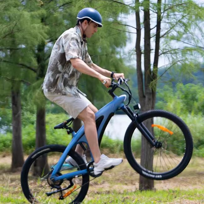 Електрически велосипед Bros Sport Q5 Electric Mountain Bike 27,5“ - СИН -- BLUE