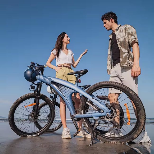 Електрически велосипед Bros Sport Q5 Electric Mountain Bike 27,5“ - СИН -- BLUE