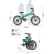 Електрически велосипед Bros Sport T2 Folding Electric Bike 20“ - ЗЕЛЕН -- GREEN