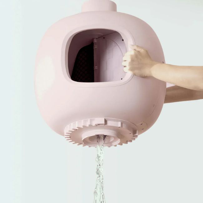 Самопочистваща котешка тоалетна Catlink Baymax Sakura - РОЗОВ -- PINK