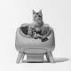 Самопочистваща котешка тоалетна Catlink Open X Lite Open Top Self-cleaning Litter Box - СИВ -- GREY