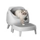 Стъпало за самопочистваща се котешка тоалетна Catlink Open-X Lite Ramp - СИВ -- GRAY
