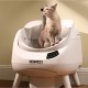 Самопочистваща котешка тоалетна Catlink Open X Cat Litter Box - БЯЛ -- WHITE