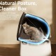 Самопочистваща се  котешка тоалетна с автоматично пълнене CATLINK Scoop Robot C07