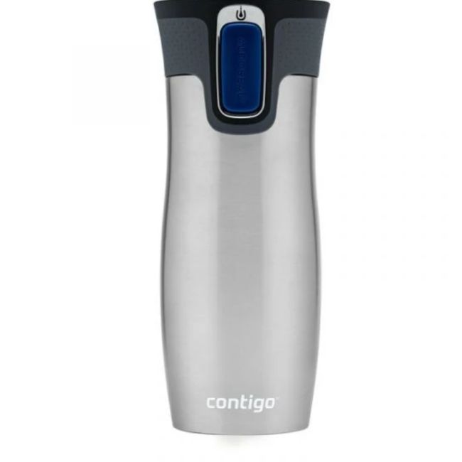 Термос Contigo West Loop 470мл - СИВ -- STAINLESS STEEL