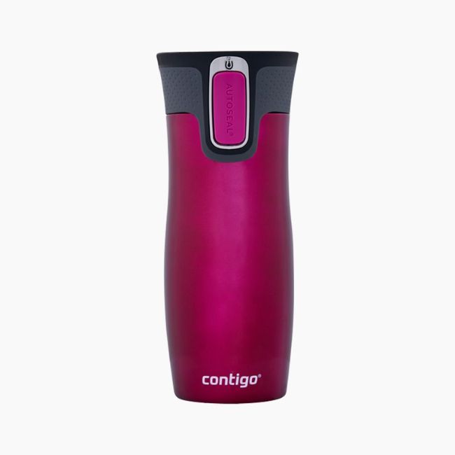 Термос Contigo West Loop 470мл - ЧЕРВЕН -- RASPEBERRY