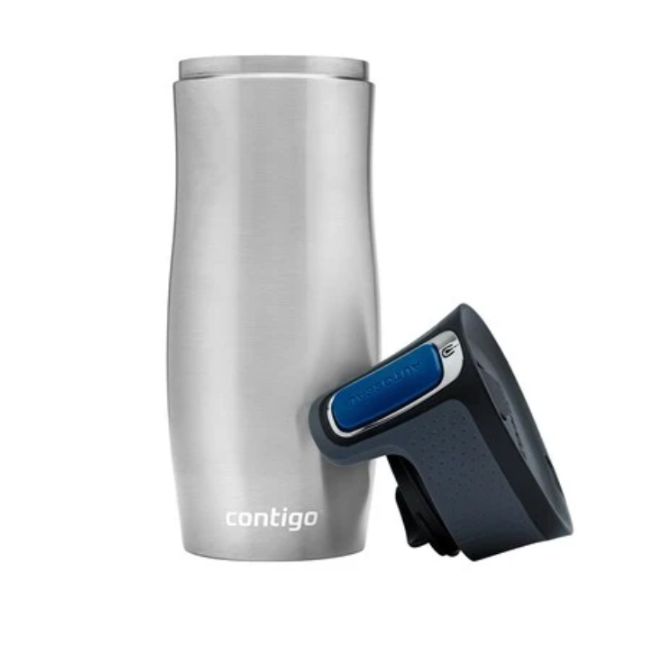 Термос Contigo West Loop 470мл - СИВ -- STAINLESS STEEL