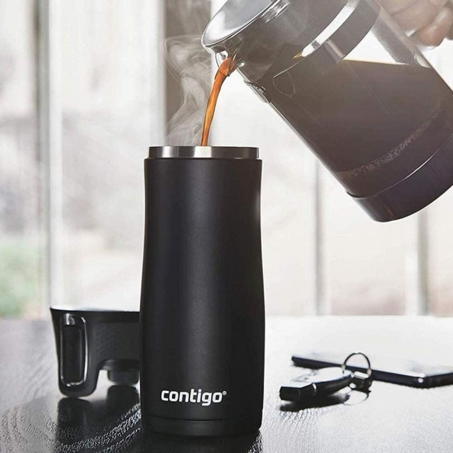 Термос Contigo West Loop 470мл - ЧЕРЕН -- GUNMETAL