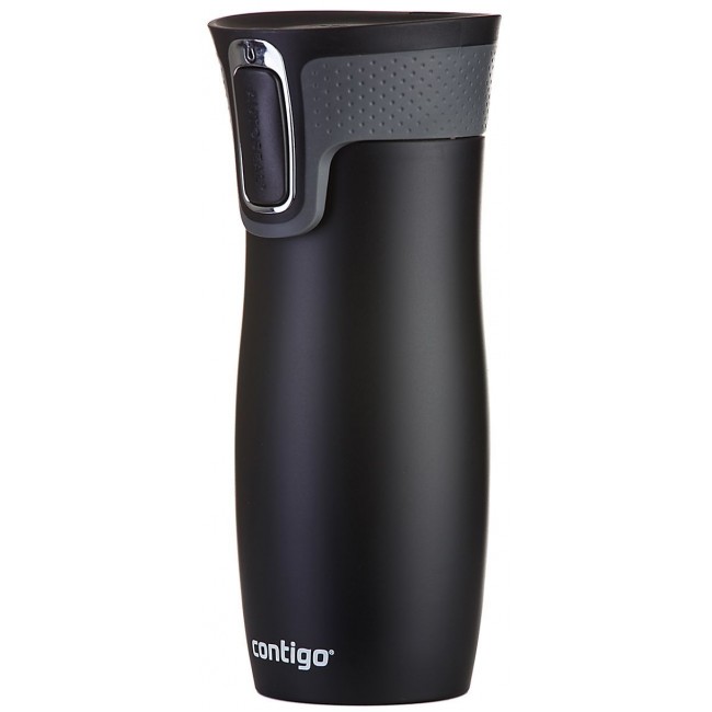 Термос Contigo West Loop 470мл - ЧЕРЕН МАТ -- MATEE BLACK
