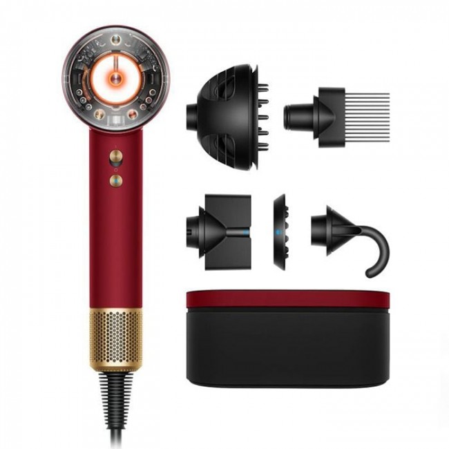 Сешоар Dyson HD16 Supersonic Nural Hair Dryer - Red Velvet/Gold (594823-01)