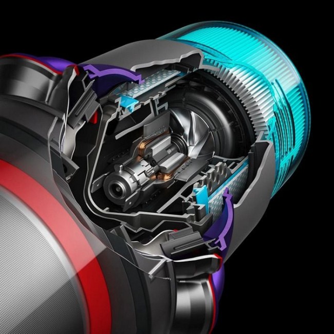 Вертикална прахосмукачка Dyson Gen5 Detect Absolute - Midnight Blue/Copper (SV23) (447002-01)