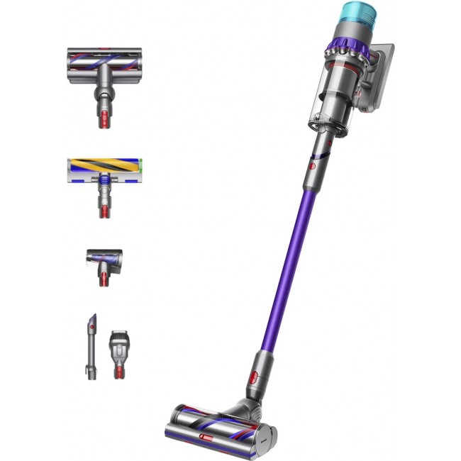 Вертикална прахосмукачка Dyson Gen5 Detect Absolute - Nickel/Violet (SV23) (446989-01)