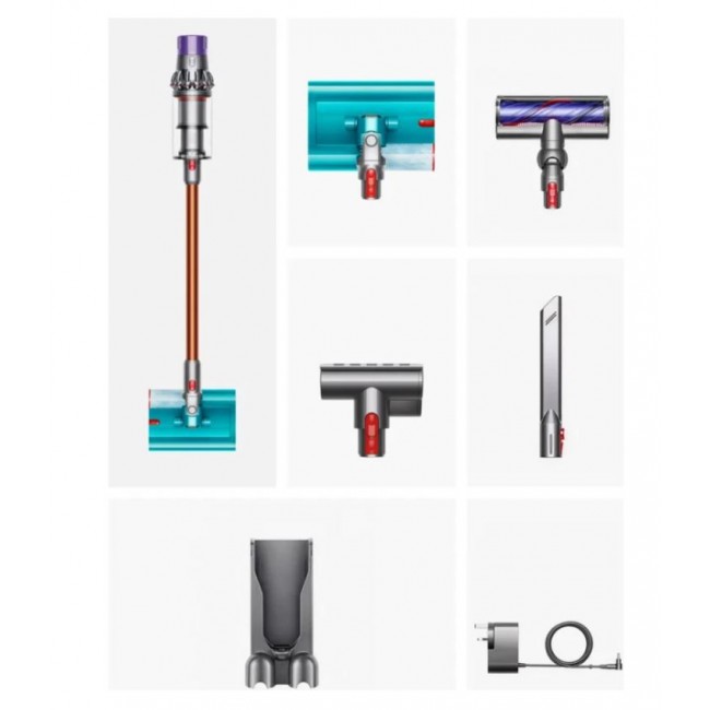 Вертикална прахосмукачка Dyson Cyclone V10 Submarine (2023) Nickel/ Copper EU 594446-01