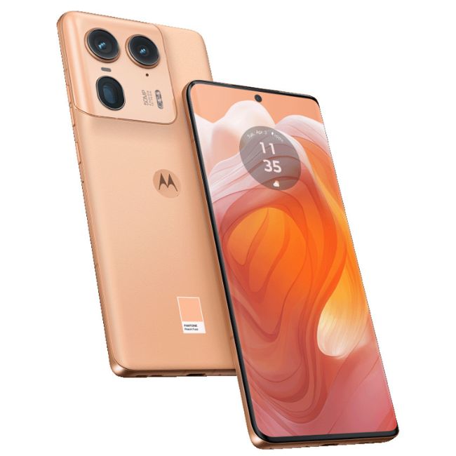 Смартфон Motorola Edge 50 Ultra 5G 1TB 16GB RAM - РОЗОВ -- Peach Fuzz