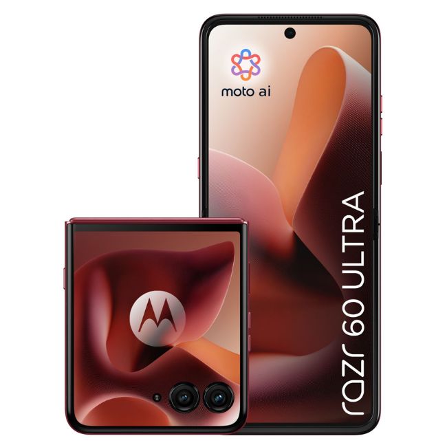 Смартфон Motorola Razr 60 Ultra 5G 512GB 16GB RAM (XT2551-6) - ЧЕРВЕН -- Rio Red