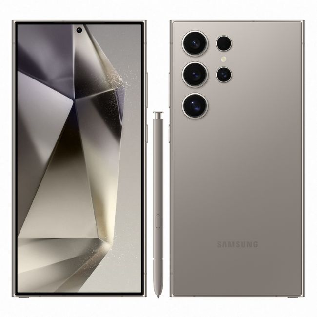 Смартфон Samsung Galaxy S24 Ultra 5G S928 5G 256GB 12GB RAM - СИВ -- Titanium Gray