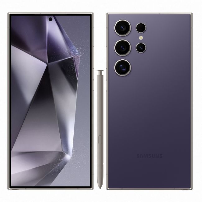 Смартфон Samsung Galaxy S24 Ultra 5G S928 5G 256GB 12GB RAM - ВИОЛЕТОВ -- Titanium Violet