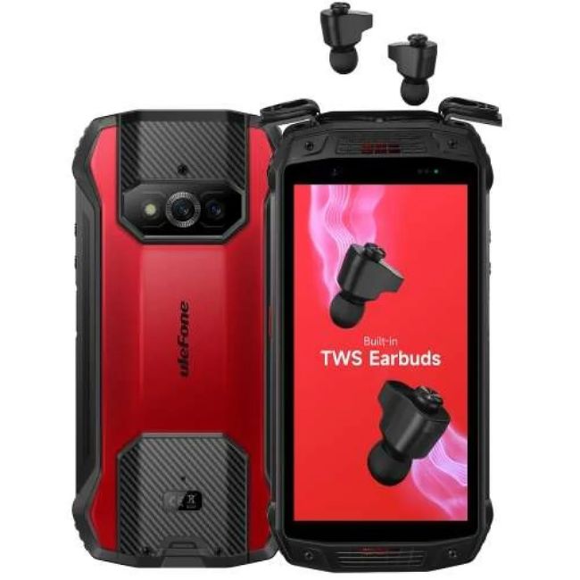 Смартфон ULEFONE Armor 15 128GB 6GB RAM - ЧЕРВЕН -- RED