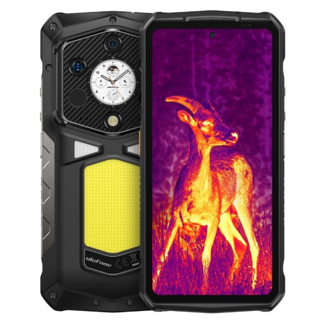Смартфон ULEFONE Armor 28 Ultra Thermal 5G 512GB 16GB RAM -ЧЕРЕН -- BLACK